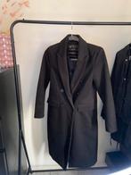 Zwarte trench coat, Ophalen of Verzenden, Gedragen, Maat 34 (XS) of kleiner, Zwart