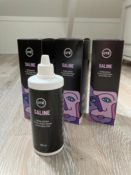 Oté Saline contactlenzen vloeistof 3 stuks, Sieraden, Tassen en Uiterlijk, Uiterlijk | Gezichtsverzorging, Nieuw, Verzorging, Ogen