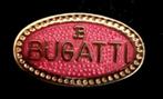 Bugatti speld 18x10 speld rood emaille, Nieuw, Transport, Speldje of Pin, Verzenden