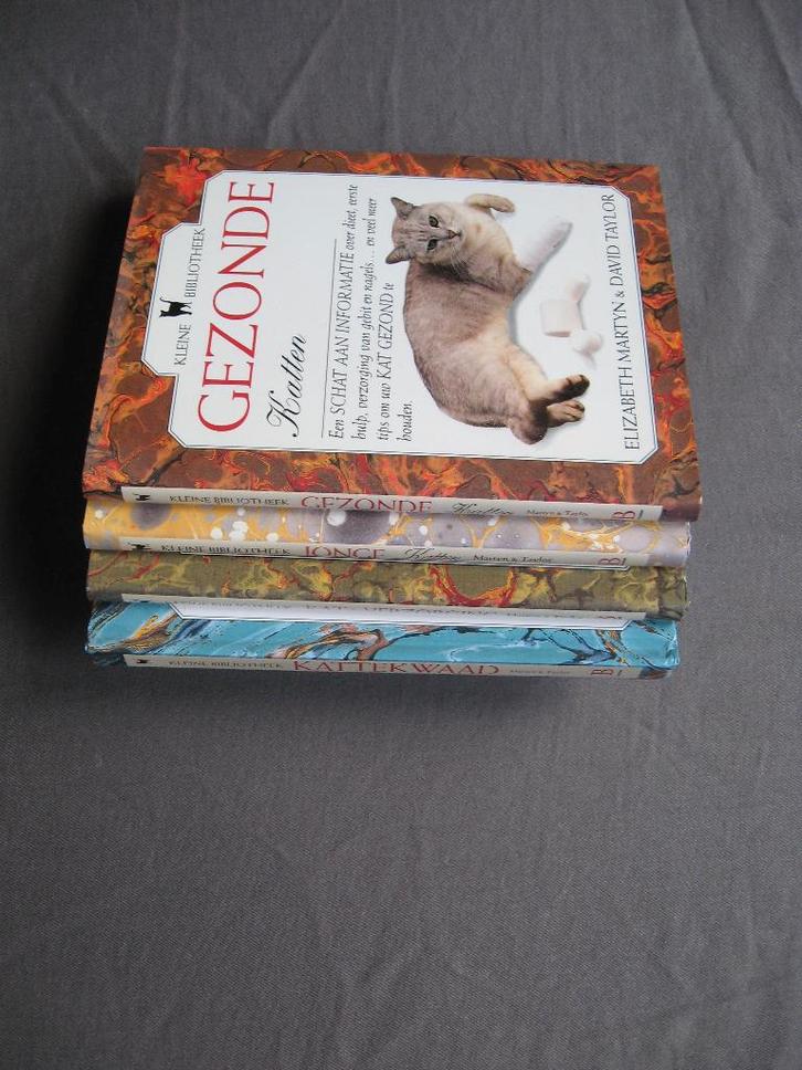 Martyn & Taylor - 4 kleine kattenboekjes (harde kaft) (+ 2), Boeken, Dieren en Huisdieren, Katten, Ophalen of Verzenden