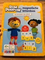 Magnetische letterdoos Rom Pompom Zwijsen, Ophalen of Verzenden, Gebruikt, Taal en Lezen