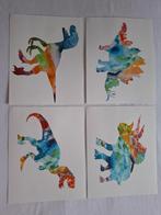 Dinosaurus posters, Ophalen of Verzenden, Zo goed als nieuw, Rechthoekig Staand