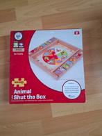 Animal Shut the Box - Montessori Houten Spel, Ophalen of Verzenden, Zo goed als nieuw