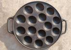 Gietijzer poffertjes pan 15 vaks. Kan ook op inductie! (G318, Gietijzer, Overige typen, Ophalen of Verzenden, Zo goed als nieuw