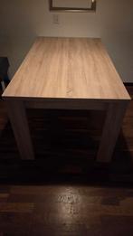 Mooie houten eettafel, Huis en Inrichting, Tafels | Eettafels, Ophalen, Eikenhout, 100 tot 150 cm, Zo goed als nieuw