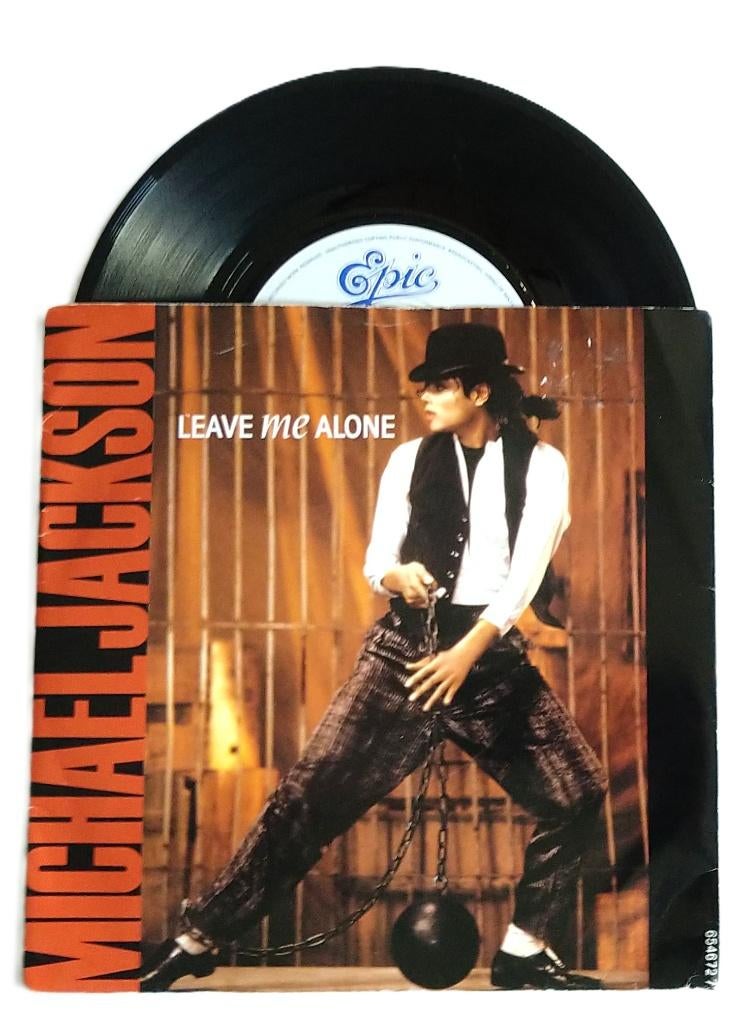 ExTop2000 Michael Jackson - Leave me alone / Human natur (*), Cd's en Dvd's, Vinyl Singles, Verzenden, Overige genres, 7 inch