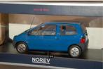 SALE RENAULT TWINGO 1995 cyan blue Norev 185295 in doos WRH, Hobby en Vrije tijd, Modelauto's | 1:18, Verzenden, Zo goed als nieuw