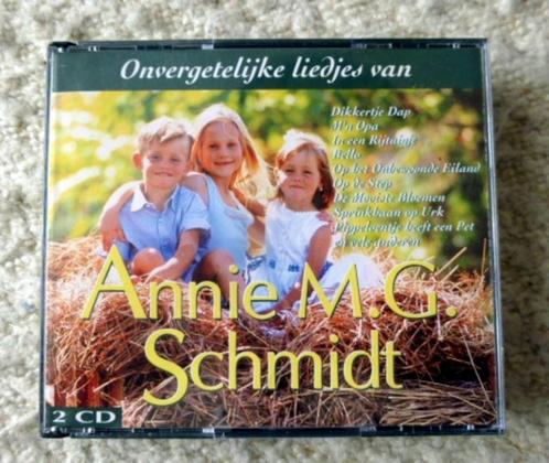 2Cd Annie M.G. Schmidt, Onvergetelijke liedjes, Cd's en Dvd's, Cd's | Kinderen en Jeugd, Gebruikt, Muziek, Ophalen of Verzenden