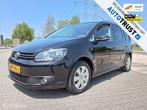 Volkswagen Touran 1.4 TSI Comfortline 7p/clima/navi/trekhaak, Voorwielaandrijving, Gebruikt, Zwart, 4 cilinders