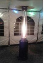 Flameheater, gasheater, heater verhuur/huren/te huur Putten, Ophalen, Zo goed als nieuw
