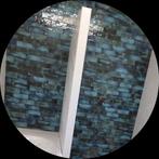 Estudio Ceramic Amazonia Saphire groen/blauw 6,5x20 tegels, Ophalen, Nieuw, Minder dan 20 cm, 20 tot 40 cm