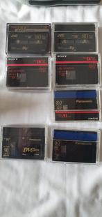 Mini DVC 7x eenmalig gebruikte DVs  JVC Sony Panasonic, Overige merken, Mini dv, 20x of meer, Nieuw