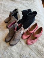 Leren laarsjes en pumps mt 37, Ophalen of Verzenden, Zo goed als nieuw, Zwart