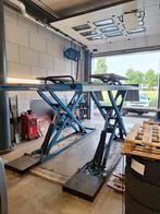 Schaarhefbrug Autec 4000kg met schaar in rijbaan apk hefbrug, Ophalen