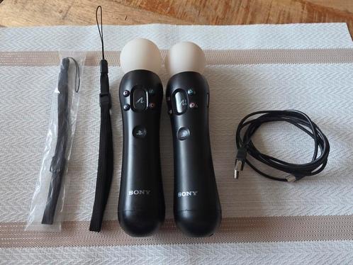 PlayStation Move Motion Controllers (2x), Spelcomputers en Games, Spelcomputers | Sony PlayStation Consoles | Accessoires, Zo goed als nieuw