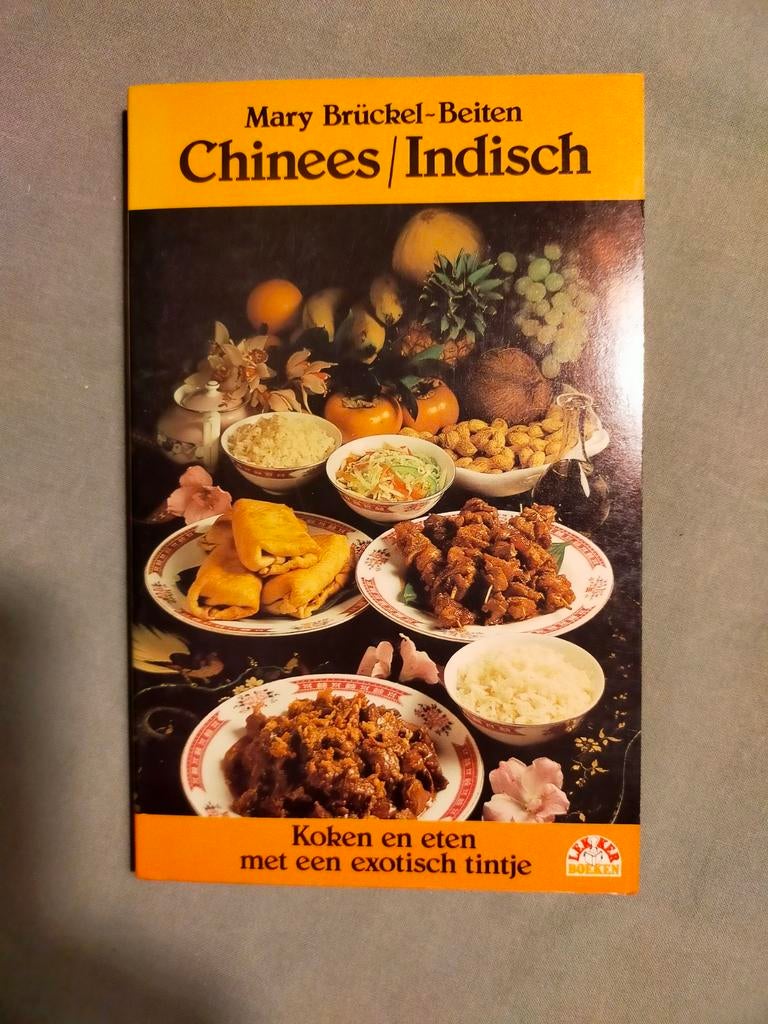 Chinees indisch - Mary Bruckel-Beiten (1982, Boeken, Kookboeken, Zo goed als nieuw, Azië en Oosters, Ophalen of Verzenden