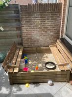 Zandbak, Ophalen, Gebruikt