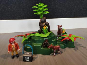 Playmobil Wildlife Gorilla`s en okapi`s