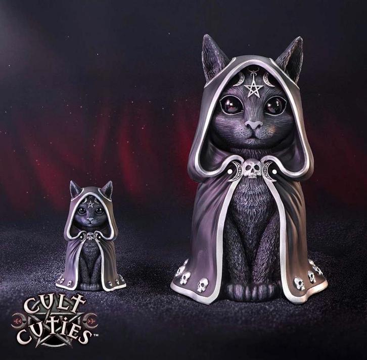 Nemesis Now Cult Cuties Zefur Beeldjes Nieuw in Doos, Verzamelen, Beelden en Beeldjes, Nieuw, Dier, Ophalen of Verzenden