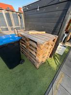 Pallets inclusief kussens, Ophalen, Gebruikt, Hout, 2 zitplaatsen