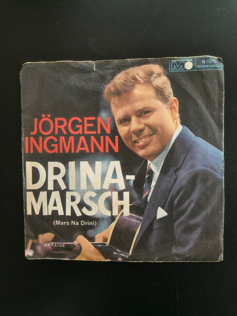 Jörgen Ingmann - Drina Marsch Single, Ophalen of Verzenden, Gebruikt, Overige genres