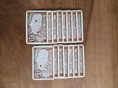 Ticket to Ride, Hobby en Vrije tijd, Gezelschapsspellen | Bordspellen, Zo goed als nieuw, Een of twee spelers, Drie of vier spelers