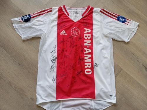 Ajax thuisshirt 2004 - 2005 matchworn / Issued # 19 Sonck, Verzamelen, Sportartikelen en Voetbal, Zo goed als nieuw, Ajax, Verzenden
