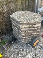 Tuin stapstenen Zeshoek, Ophalen, Gebruikt, Terrastegels, Natuursteen