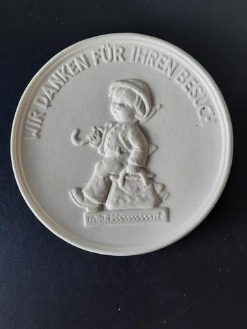 Goebel Hummel dank schildje/plaquette beschikbaar voor biedingen