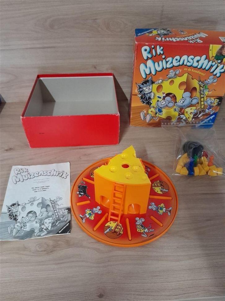 Rik Muizenschrik - s3696, Hobby en Vrije tijd, Gezelschapsspellen | Bordspellen, Zo goed als nieuw, Ophalen of Verzenden