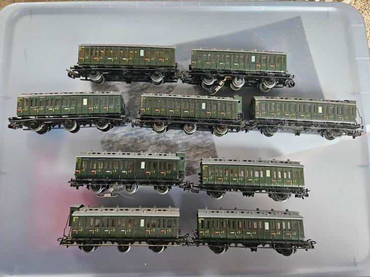 Marklin HO Personenwagen, Hobby en Vrije tijd, Modeltreinen | H0, Gebruikt, Wagon, Wisselstroom, Märklin, Analoog, Ophalen of Verzenden