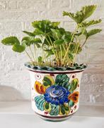 Vintage bloempot 20x18 cm, Antiek en Kunst, Antiek | Keramiek en Aardewerk, Ophalen