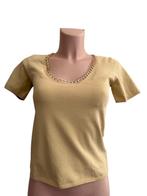Guess shirt M, Maat 38/40 (M), Vanilia, Geel, Ophalen of Verzenden