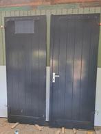 Dubbele deur  ,85x221-87x221, 3 puntssluiting, Doe-het-zelf en Verbouw, Ophalen, 80 tot 100 cm, 200 tot 215 cm, Buitendeur