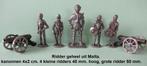 set miniatuur Maltezer ridders met 2 kanonen., Ophalen of Verzenden, Zo goed als nieuw, Overige typen