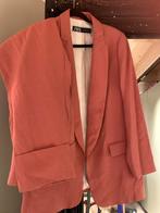 Zara pak blazer Maat S - pantalon L  Zalmroze, Kleding | Dames, Jasjes, Kostuums en Pakken, Zara, Ophalen of Verzenden, Zo goed als nieuw