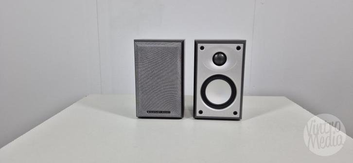 Mordaunt Short MS302 Luidsprekers | Speakers | Bookshelf, Audio, Tv en Foto, Luidsprekers, Gebruikt, Front, Rear of Stereo speakers