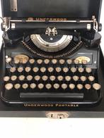 Underwood Portable draagbare typemachine jaren 20 / 30, Diversen, Typemachines, Ophalen, Gebruikt