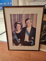 Statieportret  Beatrix en Claus, Ophalen of Verzenden, Gebruikt, Nederland, Kaart, Foto of Prent