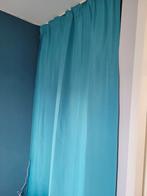 Zgan gordijn turquoise
265 hoog max 120 Breed
Met band en ha, Huis en Inrichting, Ophalen of Verzenden, Zo goed als nieuw, 100 tot 150 cm