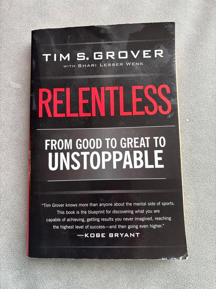 Relentless - Tim S. Grover, Boeken, Advies, Hulp en Training, Gelezen, Ophalen of Verzenden