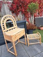 ** Mooie rotan kaptafel voor uw dochtertje, Ophalen, Gebruikt, Tafel(s) en Stoel(en)