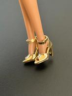 High-heeled gold shoes Fashion Royalty, Verzenden, Zo goed als nieuw, Overige materialen