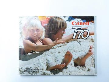 Canon T70 manual IZGST beschikbaar voor biedingen
