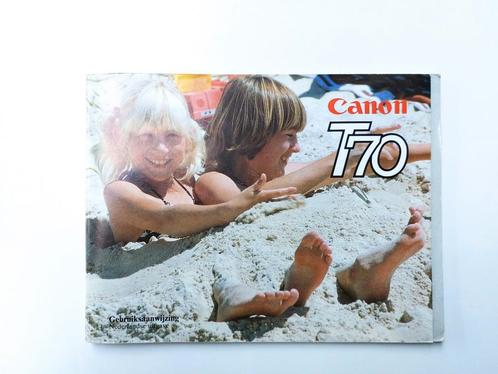 Canon T70 manual IZGST, Boeken, Catalogussen en Folders, Zo goed als nieuw, Catalogus, Ophalen of Verzenden