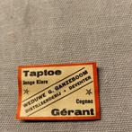 Lucifer Etiket Ganzeboom Deventer, Verzamelen, Ophalen of Verzenden, Gebruikt, Sigarenbandjes