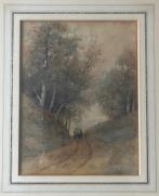 aquarel   J P van Wisselingh 1812-1899, Antiek en Kunst, Kunst | Schilderijen | Klassiek, Ophalen