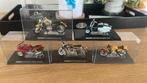 5x ducati schaalmodel 1:24 ixo/atlas, Ophalen of Verzenden, Zo goed als nieuw, Motor, Overige merken