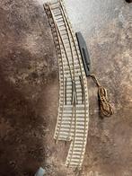 Bocht rechts met wissel Fleischman H0, Hobby en Vrije tijd, Modeltreinen | H0, Gelijkstroom, Rails, Ophalen of Verzenden, Zo goed als nieuw