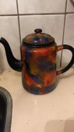 Antieke theepot/koffiepot, Antiek en Kunst, Antiek | Emaille, Ophalen